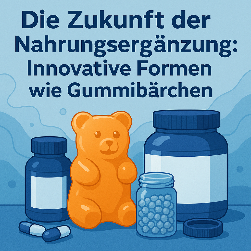 Die Zukunft der Nahrungsergänzung: Innovative Formen wie Gummibärchen