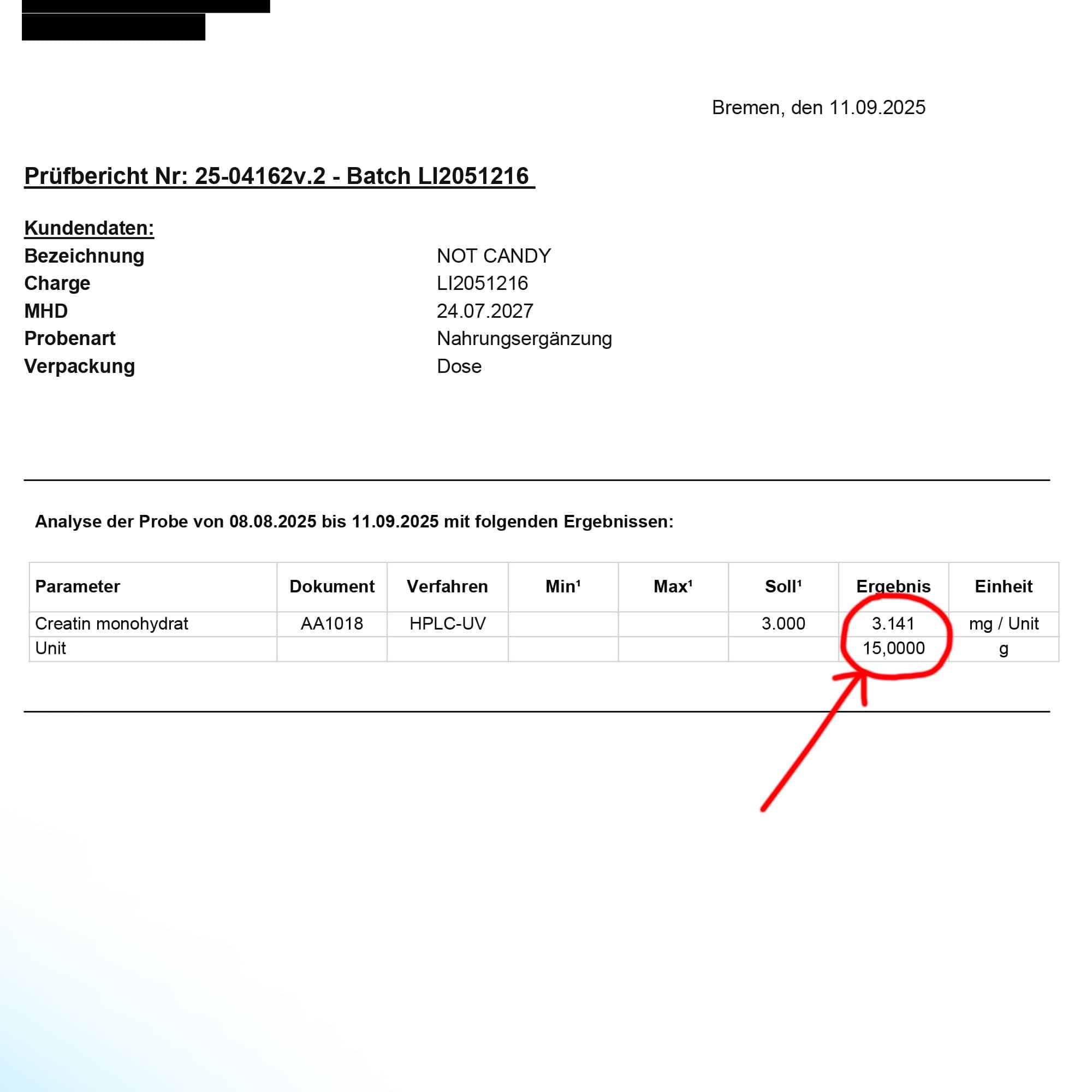 Kreatin Gummies Mango 90 Stück